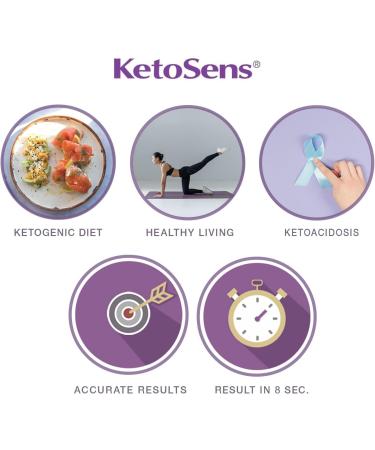 KetoSens Blood Ketone Monitoring Starter Kit: Ideal for Keto Diet with App. Includes 1 Meter  10 Ketone Test Strips  10 Lancets (30G)  1 Lancing Device & 1 Case Without Bluetooth - Buy Online on GoSupps.com