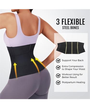 HKDYWTNB Back Brace Lumbar Support Women Waist Trainer Belt Lumbar Support Posture Corrector Body Shapers Bandage Wrap Waist Belt(Beige X-Large) X-Large Beige - Buy Online on GoSupps.com