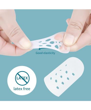 2023 New Silicone Anti-Friction Toe Protectors - Breathable Clear Covers (30PCS) - Buy Online on GoSupps.com