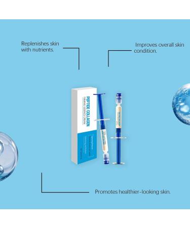 FUYOULILO Polypeptide Collagen Cream Face Peptide Elastic Essence Moisturizer Cream for Women Hydration Firming Skin (2) - Buy Online on GoSupps.com