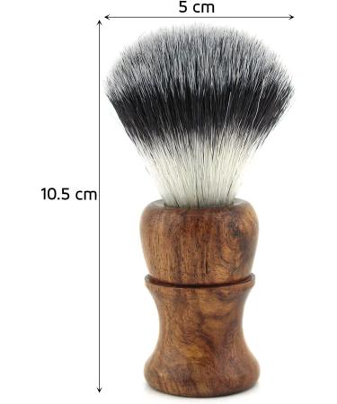 Haryali London Razor Brush - Premium Silver Tip & Synthetic Hair for the Best Shave | Perfect Gift for Men - Buy Online on GoSupps.com