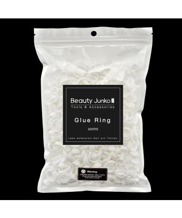 300PCS Lash Extension Glue Ring Holder Sticker - Lash Tech Supplies for Eyelash Extensions and Nail Art - Buy Online on GoSupps.com