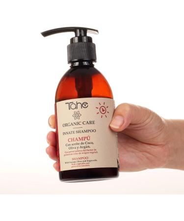Tahe Organic Care Innate Cleansing & Regenerating Sulfate-Free Shampoo with Coconut Olive & Argan Oil 300 ml - Buy Online on GoSupps.com