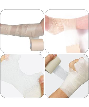 8rolls Insulation Absorption Underwrap Grip M Elastic Slip Anti Supplies Film Fingers Sponge Athletic Trainers Hockey for Overgrips Racket Tape and Tape- Wrist Foam Wrap Proof 6.5X6.5X6CMx4pcs Skin Colourx4pcs - Buy Online on GoSupps.com