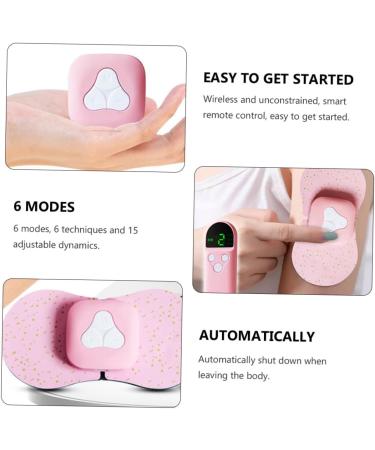 Buy Homsfou Wireless Heated Neck Massage Device - Mini Electric Massage Sticker & Plaster - International Shipping Available - Buy Online on GoSupps.com