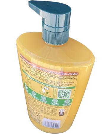 Garnier Ultra Doux Champ Abacate Oil and Shea Butter - Intense Nourishing for Dry and Frizzy Hair - 1 Liter - Buy Online on GoSupps.com