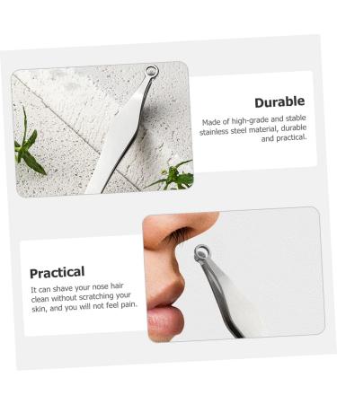 FRCOLOR 10 Pcs Stainless Steel Nose Hair Trimmer & Eyebrow Clip Set - Precision Nose Hair Remover & Grooming Tool for Men - Buy Online on GoSupps.com