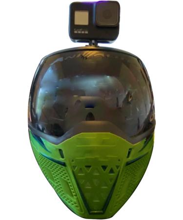QEHECAL Goggle Camera Base - Silver Paintball Face Mask Mount Brackets for Ultimate Action Shots - Buy Online on GoSupps.com