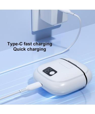 Ruoptree Electric Nail Trimmer | Adjustable Three-Speed Electric Nail Cutter | Safe Baby Electric Nail Trimmer with LED Light for Babies Seniors Adults - Buy Online on GoSupps.com