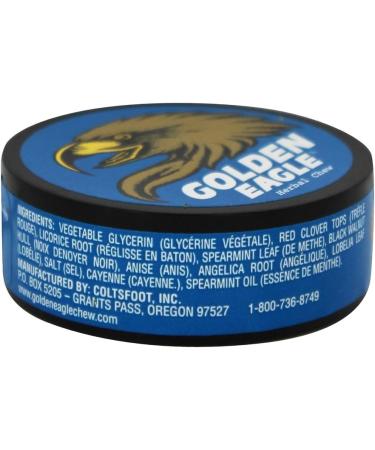 Golden Eagle - Herbal Non-Tobacco Chew Licorice Mint - 1.2 oz. - Buy Online on GoSupps.com
