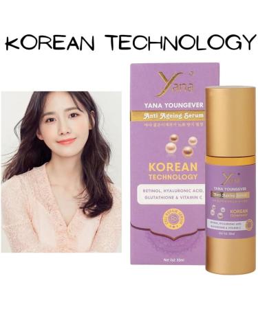  Yana Yana Youngever Vitamin C Hyaluronic Acid Serum Plus With Serum Skin Clearing Brightening Serum Vitamin C Serum For Face Anti Aging Serum For Dark Spots Naturals Ageless By Korean Technology - Buy Online on GoSupps.com