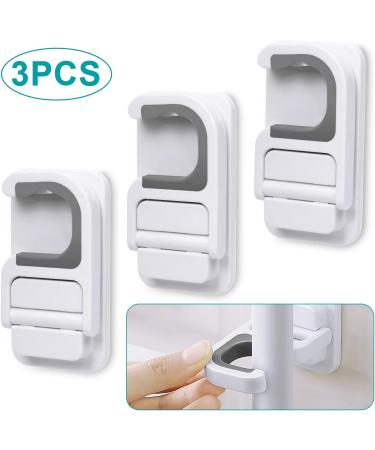 Tinkeep Wall Mounted Mop Holder - Self Adhesive Broom Grippers - No Drilling, Anti-Slip - 3 pcs - Buy Online on GoSupps.com