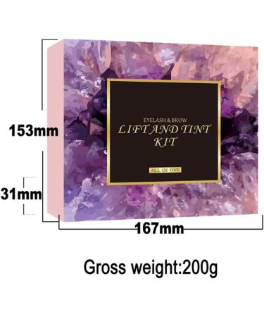 Joyeee 2 In1 Eyelash and Brow Lamination Kit Professional Eyelash Eyebrow Lift Kit Lash Lift and Tint Kit Semi-Permanent Curling Perming Wave Suitable For Home Salon Use - Buy Online on GoSupps.com