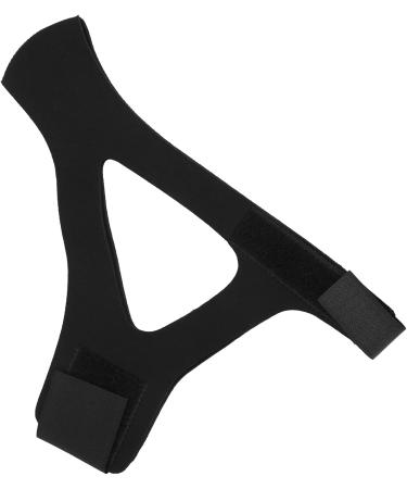 Buy Comfortable Black Chin Strap for Snoring Relief - Anti-Snore Breathable Solution for Women | International Shipping - Buy Online on GoSupps.com