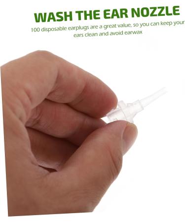 30 Pcs Disposable Ear Cleaning Nozzle Kit - Ear Flush Accessories for Ear Irrigation Flushing System - Buy Online on GoSupps.com