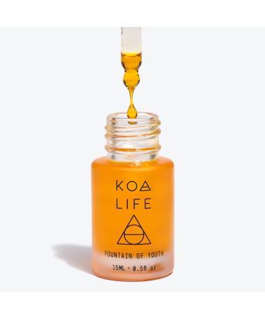 KOA LIFE Anti-Aging Set - Anti-Aging Facial Oil Deep Hydration Rosehip Oil Gua Sha Massage Stone Organic Ingredients Allergen Free - 0.5 Oz Anti-Aging Oil + Gua Sha - Buy Online on GoSupps.com