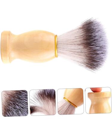 Lotus Tree Vintage Shaving Brush - Wooden Handle & Round Brush for Body Care | 1 Piece International Shipping - Buy Online on GoSupps.com