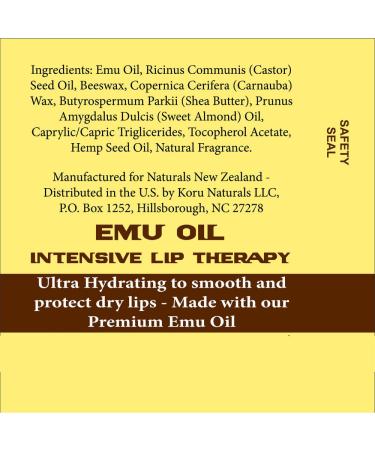 Shop Premium Emu Oil Lip Balm - Nourishing Moisturizing & International Shipping Available - Buy Online on GoSupps.com