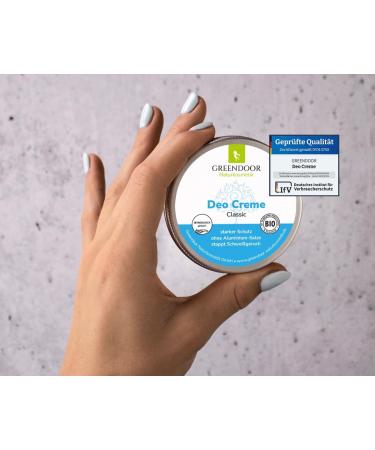  GREENDOOR Greendoor Set of 3 Aluminium Free Cream Deodorant 50ml Natural Deodorant - Buy Online on GoSupps.com