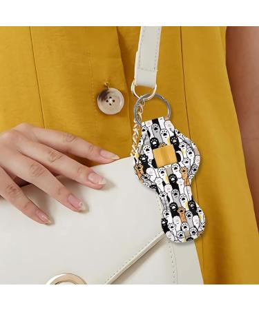 Poceacles Women's and Girls' Keychain - Lipstick - Glossy Lip Balm - Neoprene Pouch - Wrist Strap Dog Paws. - Buy Online on GoSupps.com
