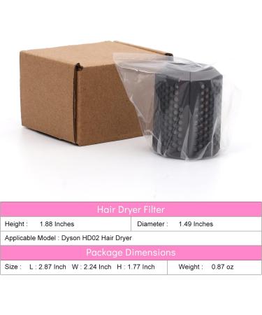 Magnetic Hair Dryer Filter Compatible with Dyson Supersonic HD02 Models Hair Dryer Outer Filter Magnetic Cage Replacement Part - Buy Online on GoSupps.com