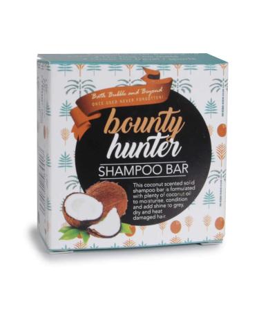Bounty Hunter - White Coconut Grey Dry Damaged Hair Shampoo Bar Gift Boxed 50g Bounty Hunter (White)