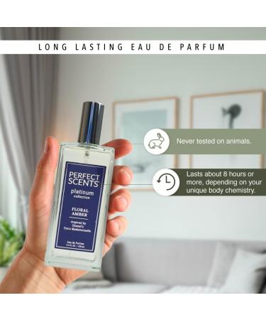 Perfect Scents Fragrances | Inspired by Chanel s Coco Mademoiselle | Platinum Collection | Floral Amber | Women s Eau de Parfum | Vegan Paraben & Phthalate Free | Never Tested on Animals | 3.4 Fl Oz Chanel's Coco Mademoiselle - Buy Online on GoSupps.com