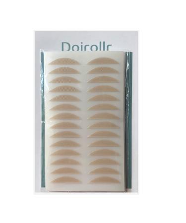 Skin Tone Eyelid Tape | Eyelid Lifting Stripes for Hooded Eyes | Invisible Correcting Tape for Droopy Eyes | Multiple Sizes for All Eye Shapes | Self-Adhesive  Easy to Apply 288pcs 5mm size  Skin color Single-sided Stick...