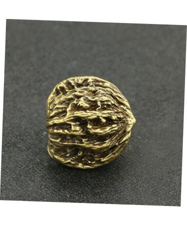 Partykindom Copper Walnut Body Massage Device - 2 Pairs Decorative Foot Ornaments & Accessories | 3.5cm x 2pcs Golden - Buy Online on GoSupps.com