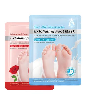 2 Paires Masque Pied Masque Peeling Exfoliant Pieds Masque Exfoliant Pied Pour Enlever Les Callosit s Aloe Vera