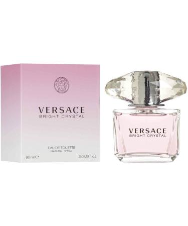 Versace Bright Crystal by Versace for Women 3.0 oz Eau de Toilette Spray 3 Fl Oz (Pack of 1) - Buy Online on GoSupps.com