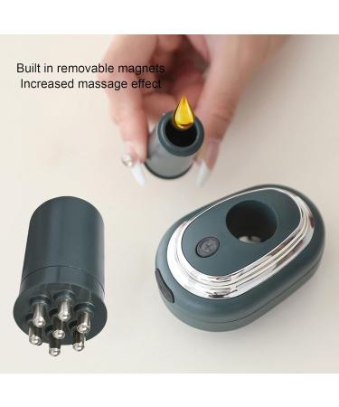 Buy Wireless Head Massager - Electric Scalp Applicator with 4 Gears & Adjustable Vibration | Rechargeable USB Hair Oil Comb - International Shipping Available - Buy Online on GoSupps.com