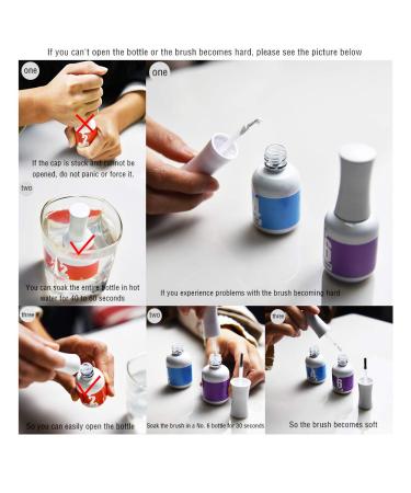 Dip Powder Top & Base Coat + Activator Set | 15ml Bottles for Easy, Fast Dipping Nails | No UV/LED Cure Needed - Buy Online on GoSupps.com