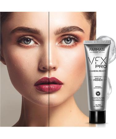 FARMASi VFX Pro Camera Ready Primer Makeup 0.85 fl.oz - Matte Formula for Smooth, Even Skin Tone & Long Lasting Coverage - Buy Online on GoSupps.com
