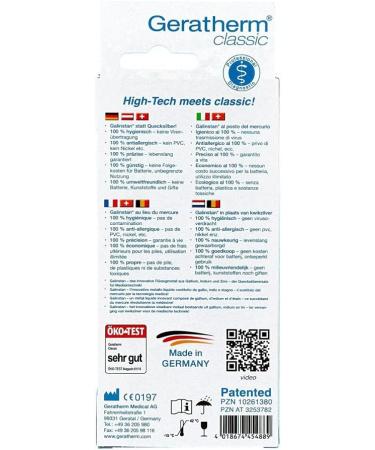 GERATHERM Classic m.easy Flip HFS Fierbetherm - Accurate Thermometer for International Shipping | 1 Piece - Buy Online on GoSupps.com