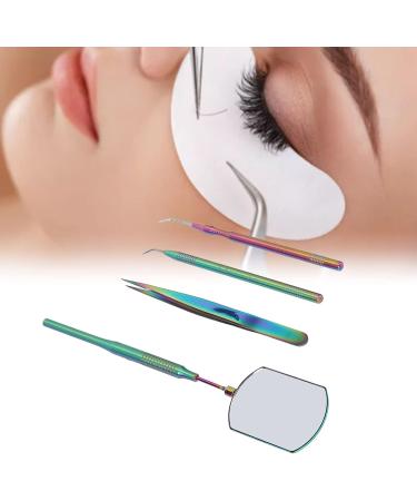 Ocitan 360-Degree Turn Extension Tweezer Set Non-Slip Handles Removable Design Glass Edge for Eyelash Extensions Best for Professionals - Buy Online on GoSupps.com