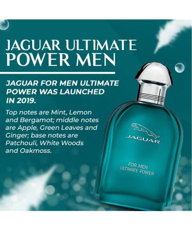 Jaguar Ultimate Power Men EDT Spray 3.4 oz (Pack of 2) 3.4 Ounce (Pack of 2) - Buy Online on GoSupps.com