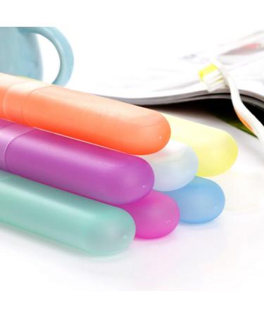 ULTNICE Portable Toothbrush Holder Case - Travel Camping Toothbrush Covers (5pcs Random Color) - Buy Now! - Buy Online on GoSupps.com