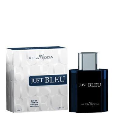 JUST BLEU POUR HOMME BY ALTA MODA COLOGNE FOR MEN 3.3 OZ / 100 ML EAU DE TOILETTE SPRAY