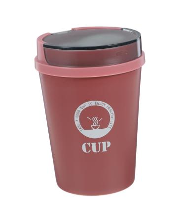 Alipis 3pcs Soup Cup with Spoon Lunch Flask Travel Soup Container Breakfast Spoon Soup Cup Portable Student 1