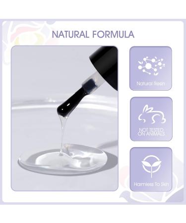 Buy Rosalind Shellac Base & Top Coat UV Gel Nail Polish - Durable Matte & Glossy Finish Set for Perfect Nails - Buy Online on GoSupps.com