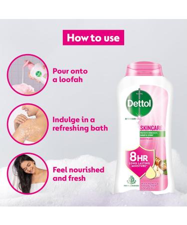 Buy Dettol Body Wash & Shower Gel Nourish 250ml - Best International Shipping | eCommerce - Buy Online on GoSupps.com