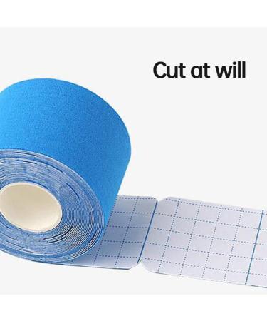 Buy Kinesiology Tape - Muscle Support Elastic & Breathable for Knee Pain Relief - Blue | International Shipping - Buy Online on GoSupps.com