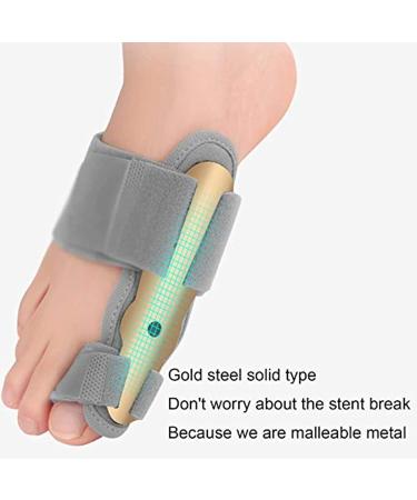 Bunion Corrector Toe Straightener | Adjustable Orthopedic Toe Separator for Hallux Valgus Relief - Buy Online on GoSupps.com