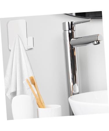 Hemoblo 3 Pack Transparent Razor Holder - Wall-Mounted Bathroom Organizer for Shower & Toothbrush - Acrylic Sticky Hook Accessories - Buy Online on GoSupps.com