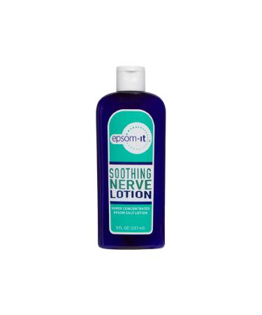 EPSOM-IT Soothing Nerve Lotion: Super-Concentrated Magnesium Sulfate Cream Fortified with Arnica  Capsaicin  and Aloe Vera