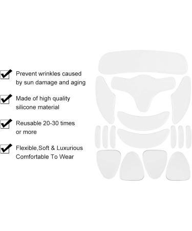 Anti-Fold Forehead Wrinkle Patches | Reusable Anti-Aging Facial Plasters for Smooth Skin - Buy Online on GoSupps.com