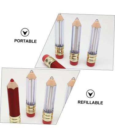 Anneome 20 pi ces Tube Vide Crayon Conteneurs Rechargeables pour et Gloss DIY Transparent et Rouge et tanche Bouteilles Cosm tiques - Buy Online on GoSupps.com
