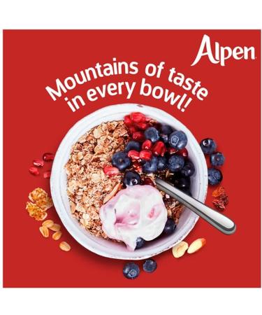 Alpen Muesli - Original 550g Medium Box | Nutritious Breakfast Cereal - Buy Online on GoSupps.com