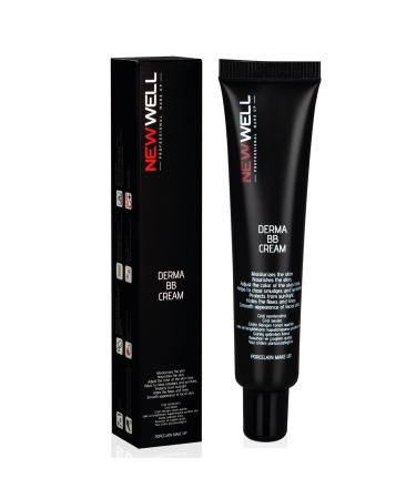 New Well derma BB + day cream.Couses irregularities nourishes your skin - LSF 15 protection delivers flawless naturally effect (light) 40 ml (1 Pack) light